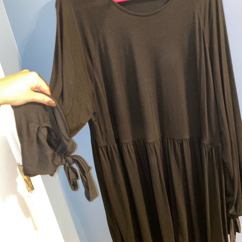 Black ASOS babydoll flowy dress ✨ XL